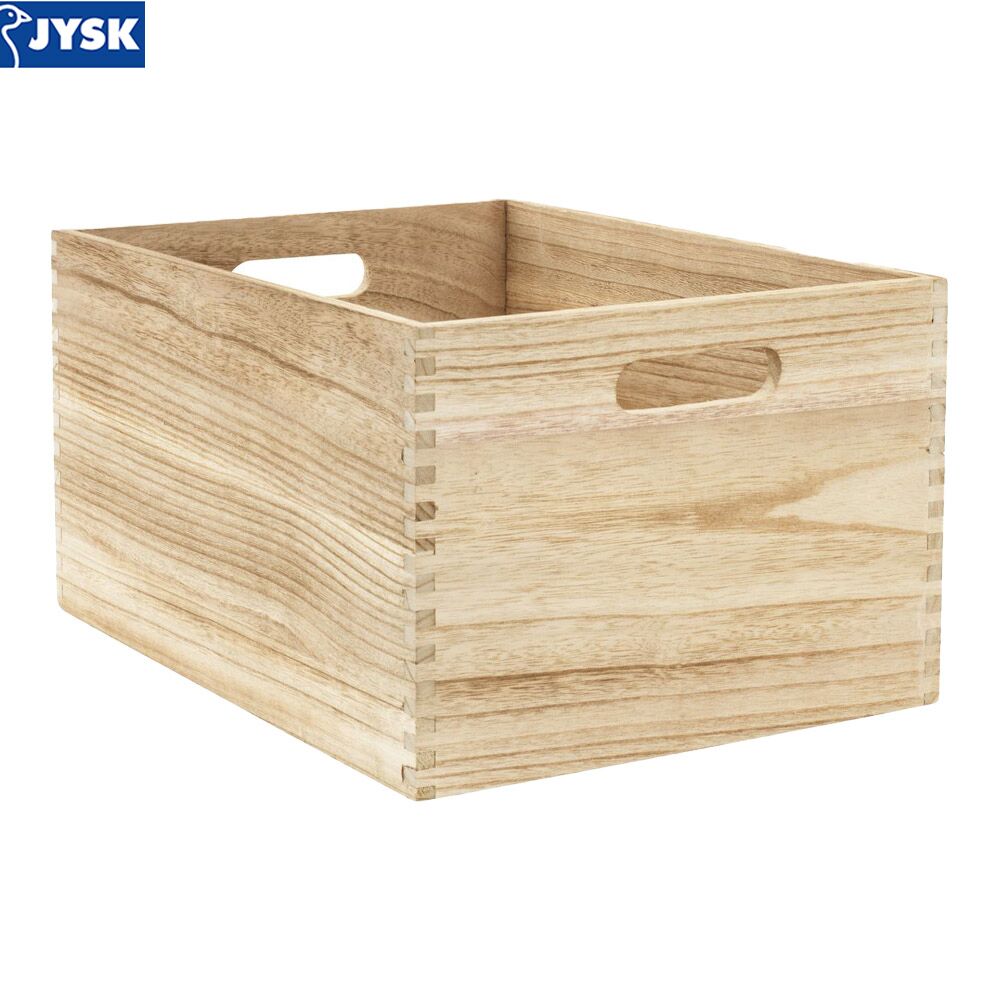 4911350 Giỏ đa năng | THORMO | gỗ | màu tự nhiên | R40xD30xC22cm