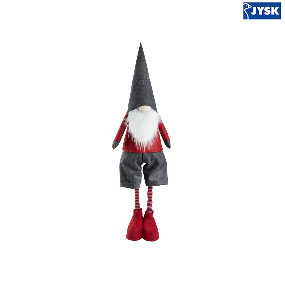 Thần lùn giáng sinh HALM polyestere xám đậm đỏ C120cm Thần lùn giáng sinh | HALM | polyestere | xám đậm/đỏ | C120cm