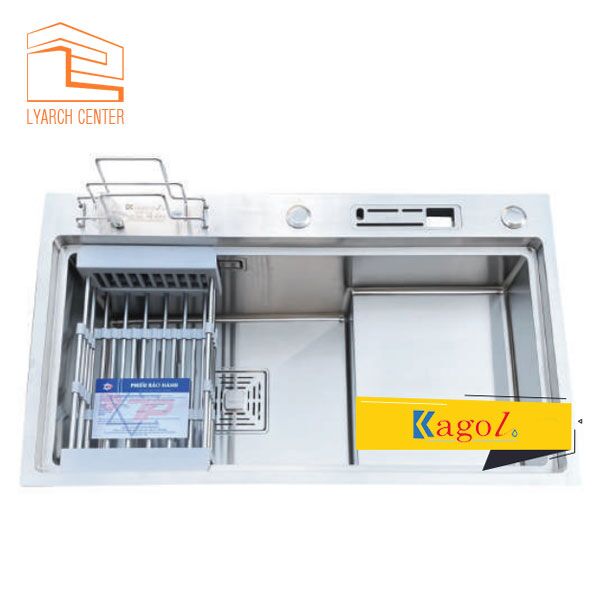 CRCK7846B304 Chậu rửa chén Kagol CRCK7846B Inox 304